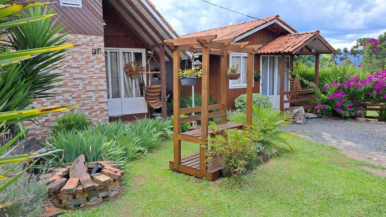 Chales Doce Luar Casas De Temporada Urubici Bagian luar foto