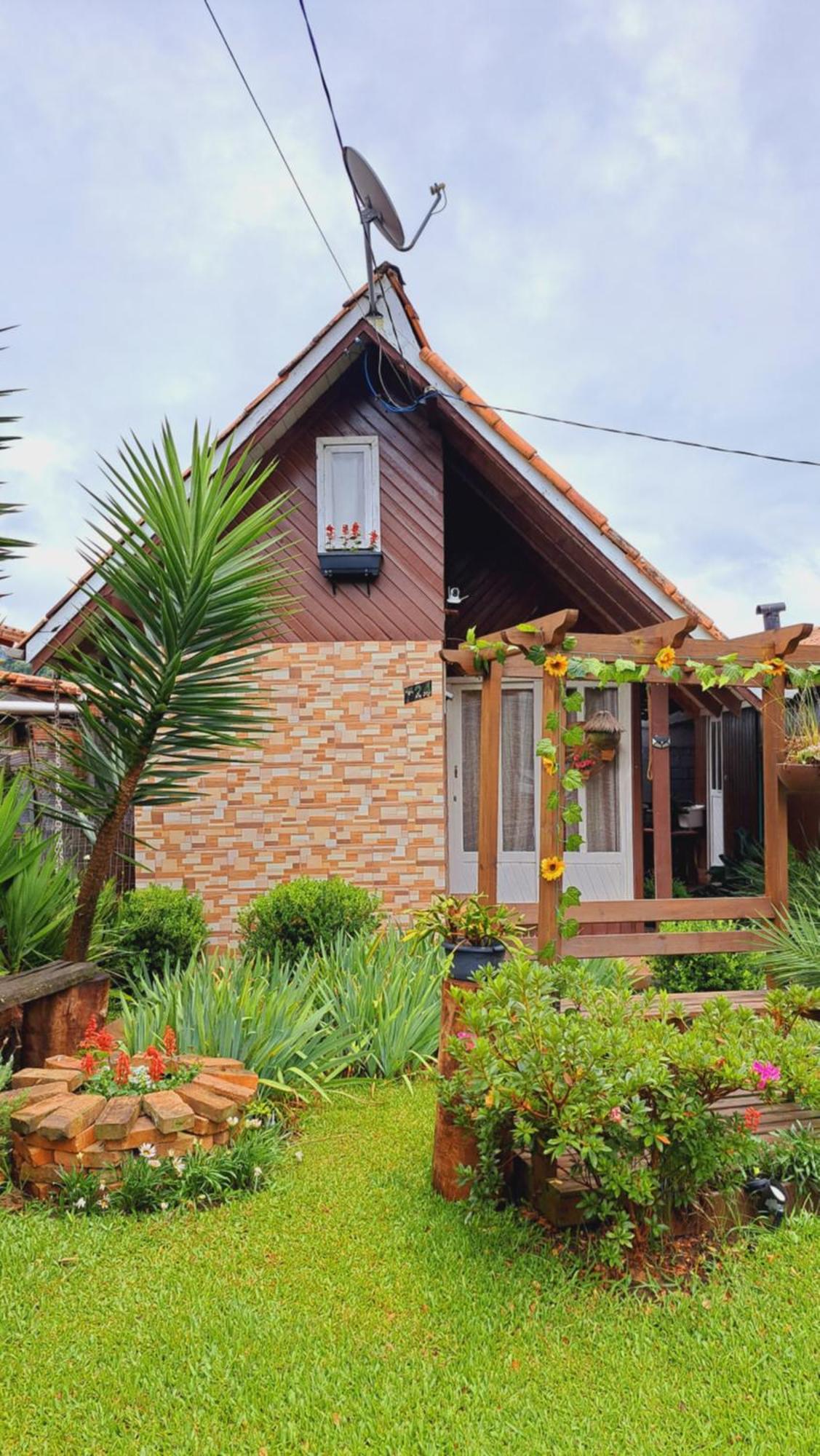Chales Doce Luar Casas De Temporada Urubici Bagian luar foto